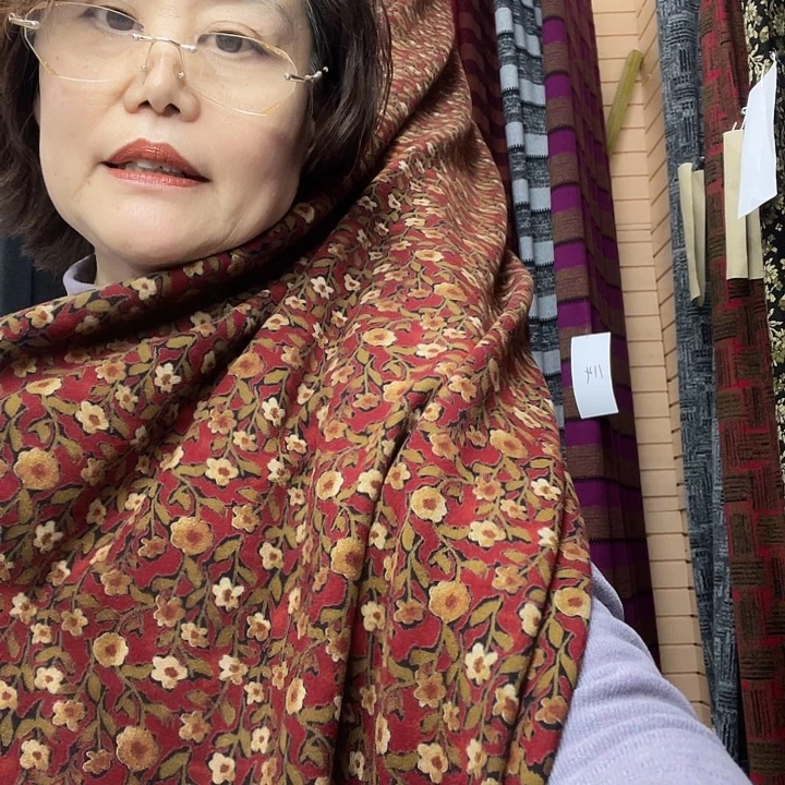 小花（117）号2米面料面料