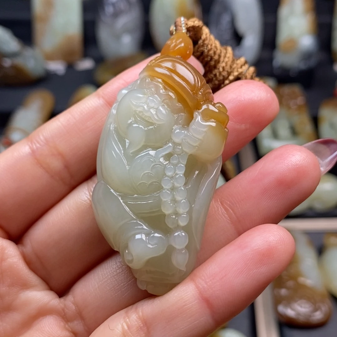 和田玉挂件未镶嵌