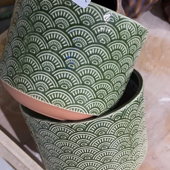 多肉绿植陶瓷花盆，9.9包邮，有孔