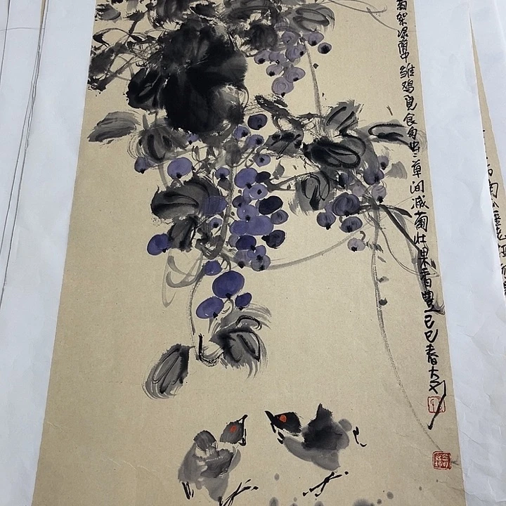 姜奇老师花鸟作品68×34