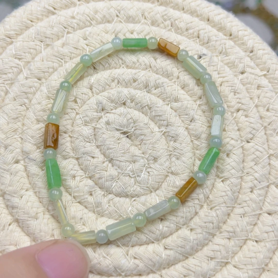 未镶嵌手链翡翠翡翠