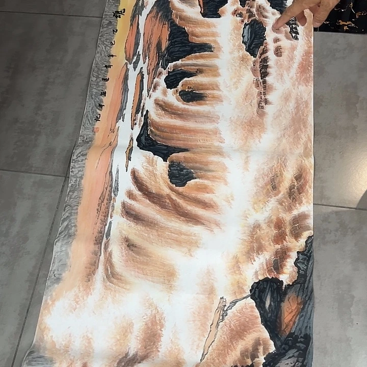 国画精品手绘作品