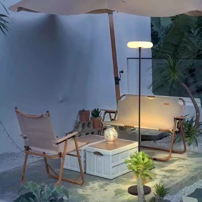 落地灯庭院花园阳台室内室氛围灯太阳能充电两用户外防水露台灯