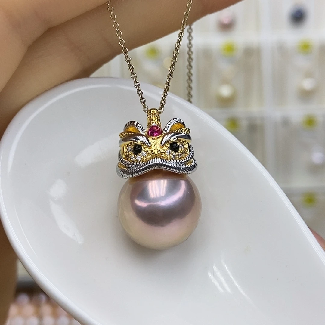 吊坠(赠链)淡水珍珠合金