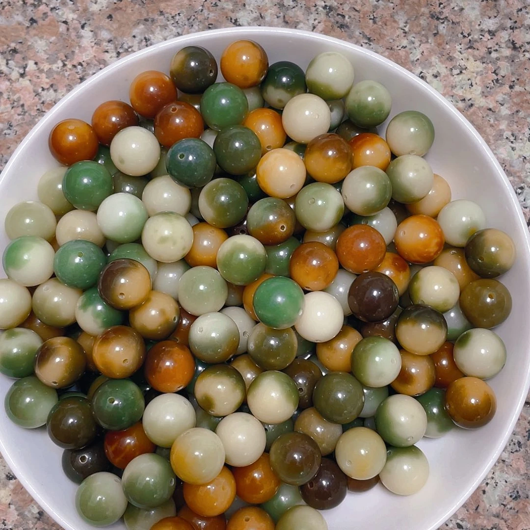 菩提根/象牙果吊坠15.75mm花皮50颗