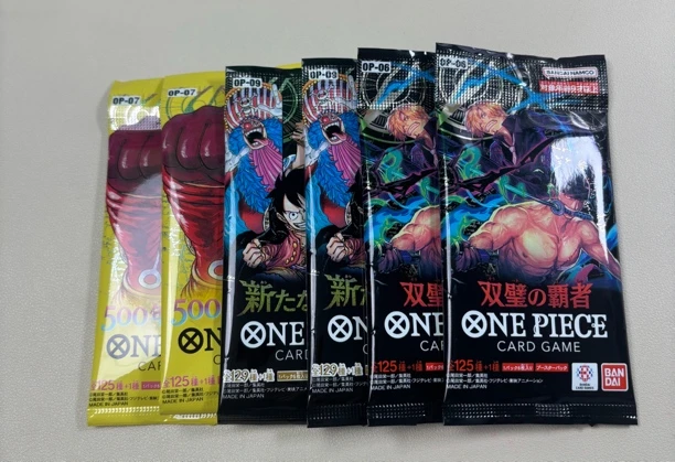 日版060709三箱混 航海王对战卡牌