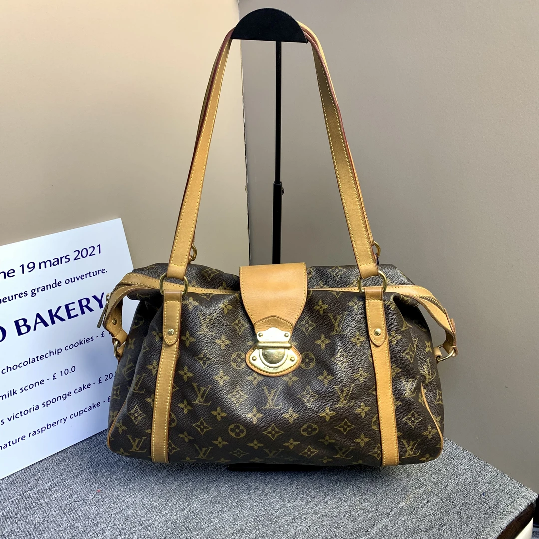 95新 LouisVuitton/路易威登 LV老花元宝包/路易威登腋下包