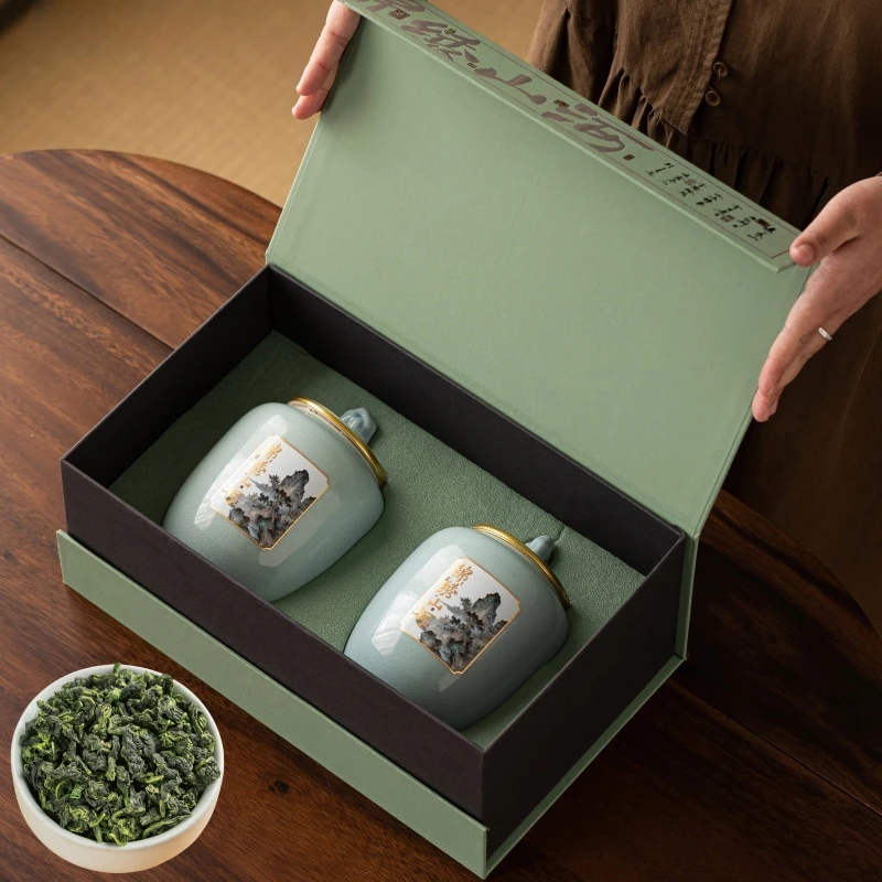 安溪原产地铁观音茶叶2025年新茶高档礼盒装过年节日送礼送客户