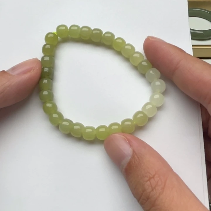 和田玉手链未镶嵌茉*?