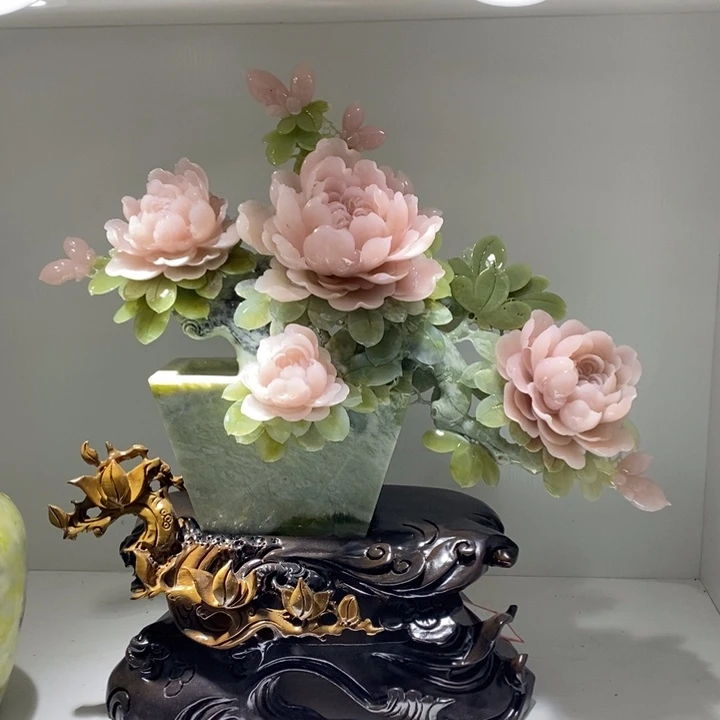 未镶嵌蛇纹石玉（覆膜）珠宝奇石