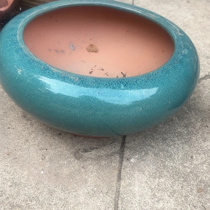 紫砂茶碗微瑕飞碟口径23高度14