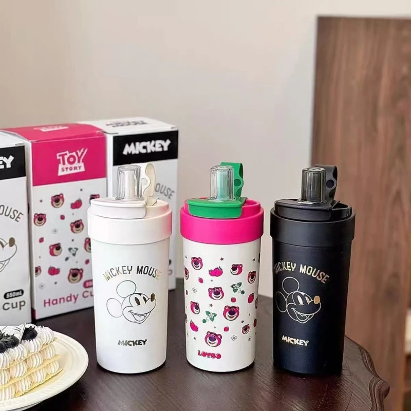 678 2024新款双饮保温水杯男女生可放书包简约咖啡杯带吸管杯子