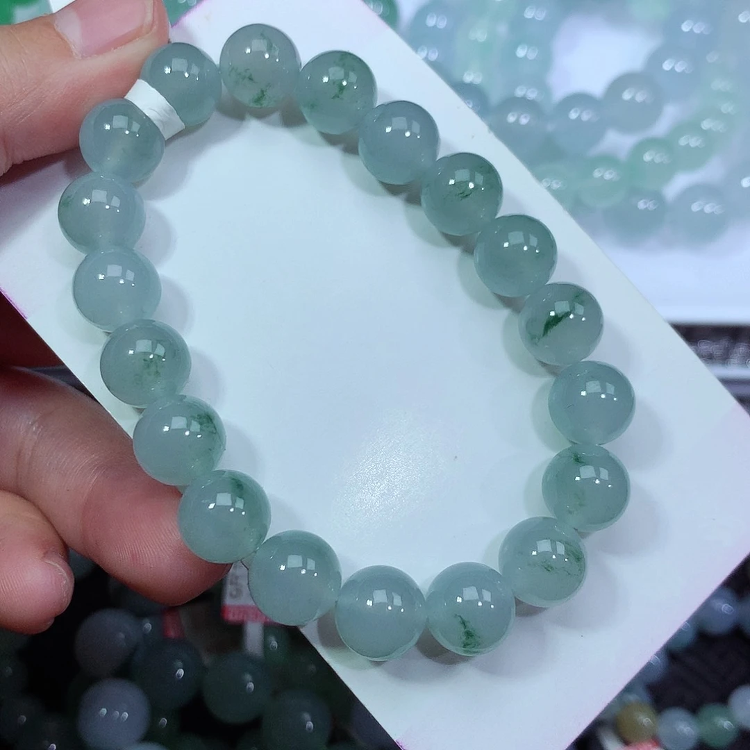 翡翠手链未镶嵌卡10