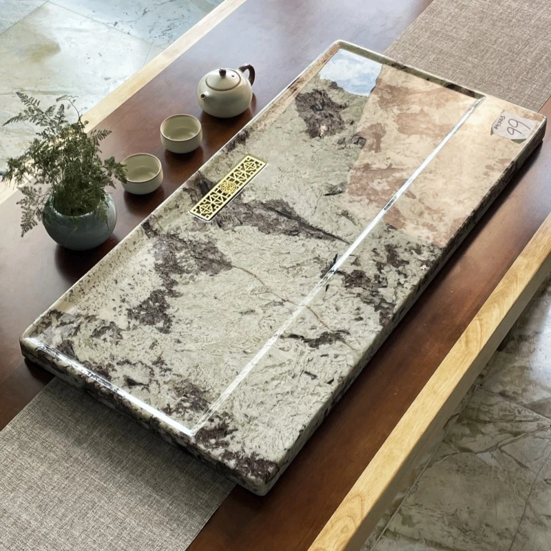 66号潘多拉（80*40）天然奢石茶盘 咨询链接（优惠联系客服）