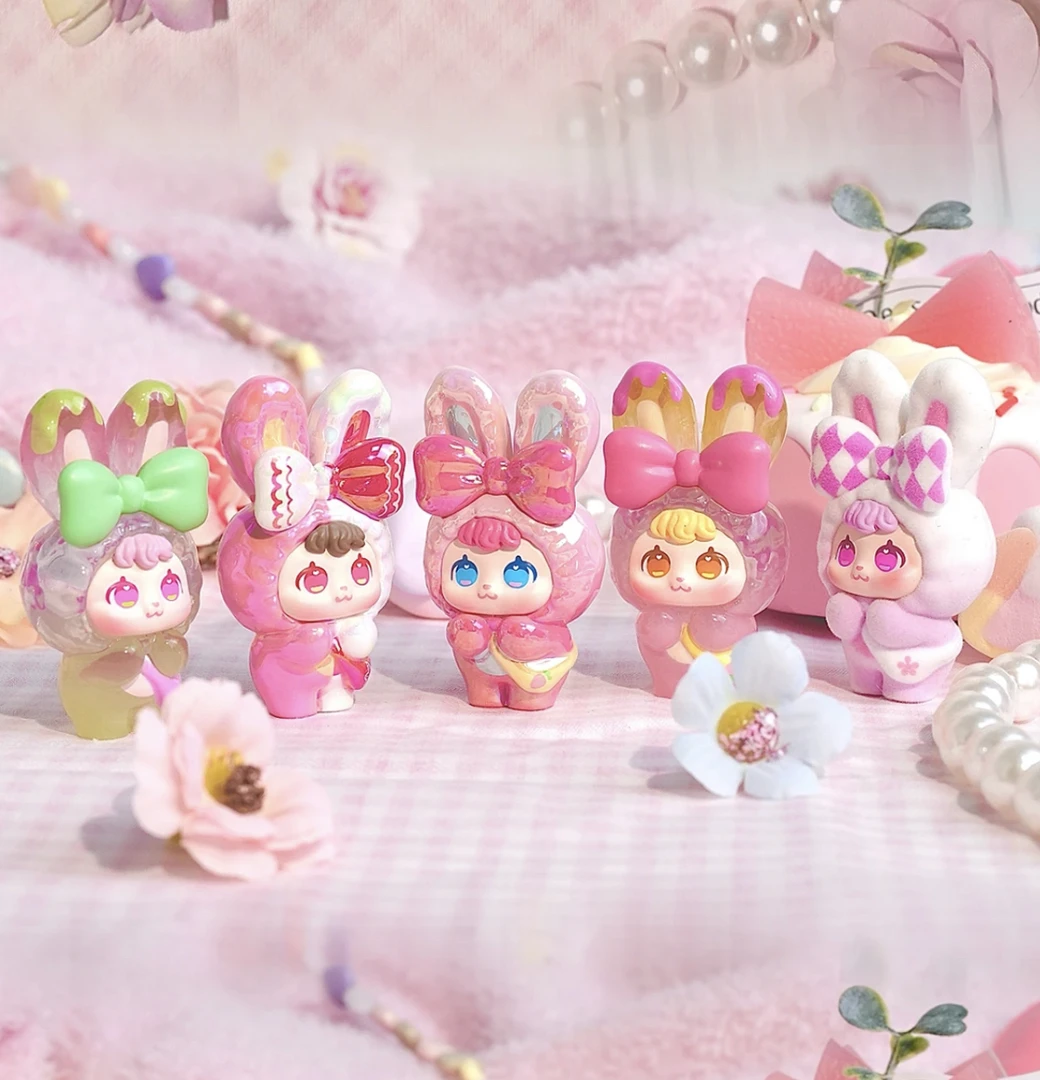 【拆盒】SPBOMI出游小兔系列萌粒盲盒手办_吾欢喜拆盒潮玩