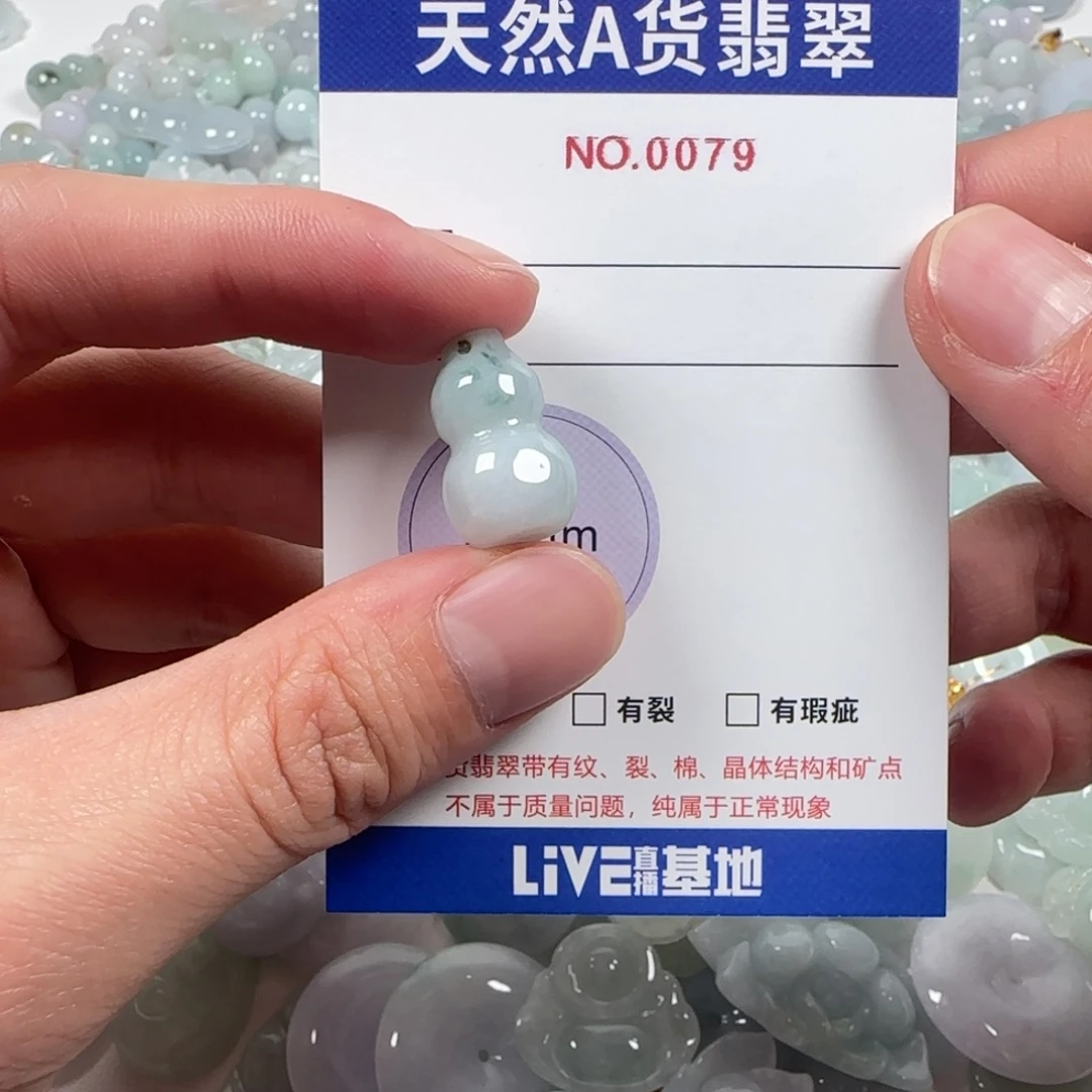 翡翠未镶嵌颈饰79