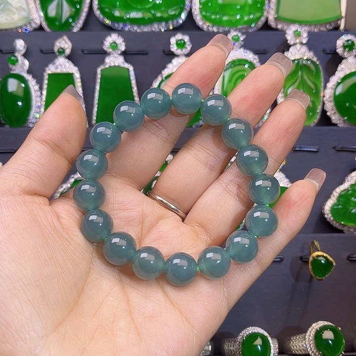 翡翠手串未镶嵌珠串