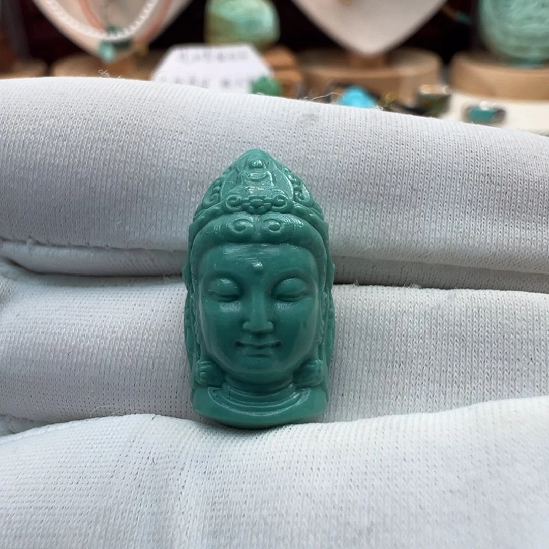 绿松石银S925镶嵌珠宝奇石