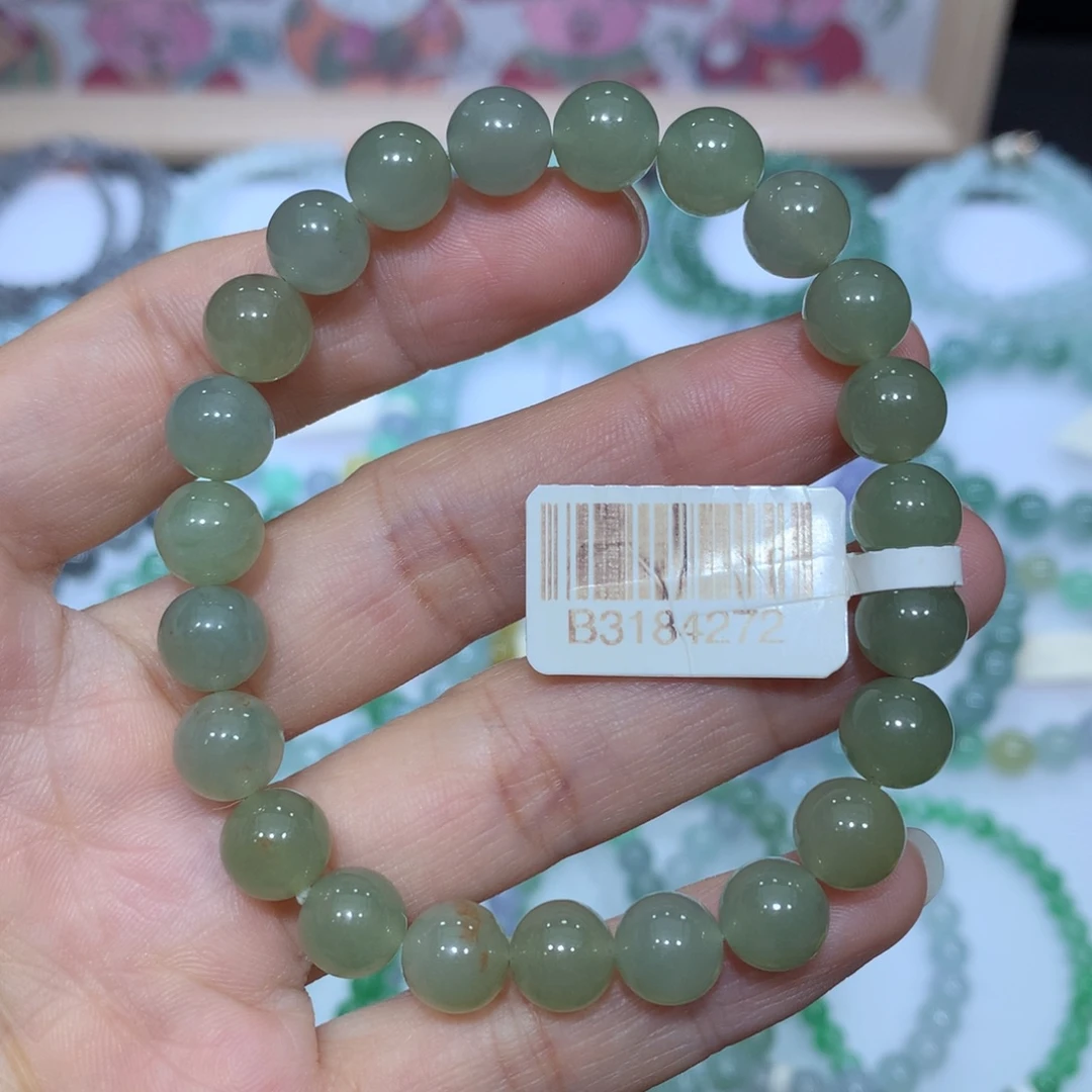 翡翠未镶嵌手链天然