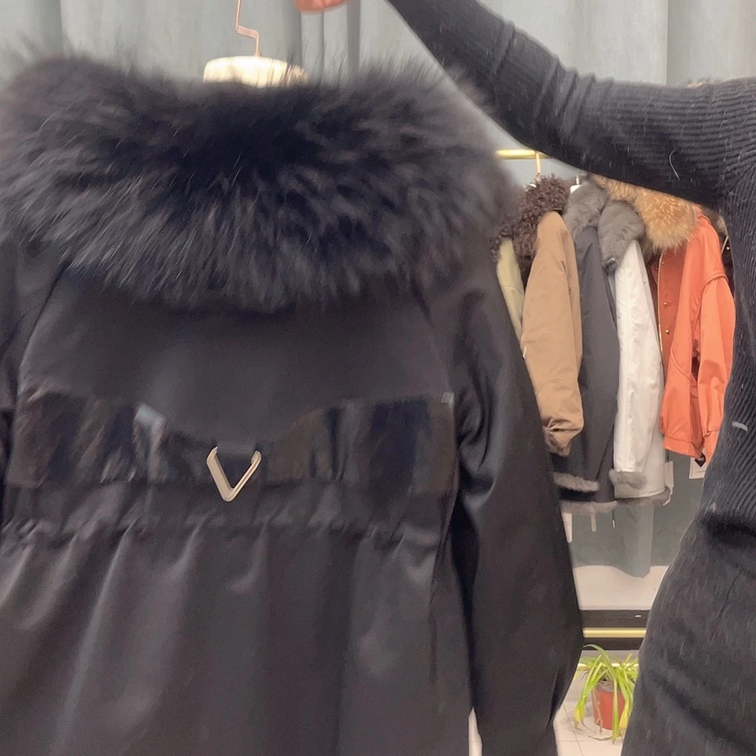 紫精灵黑兔毛胆M可拆卸