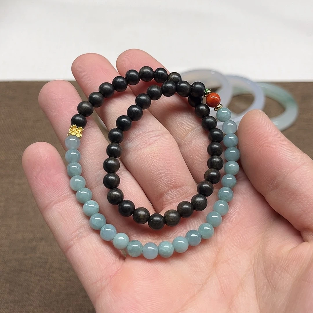 翡翠手链未镶嵌理想