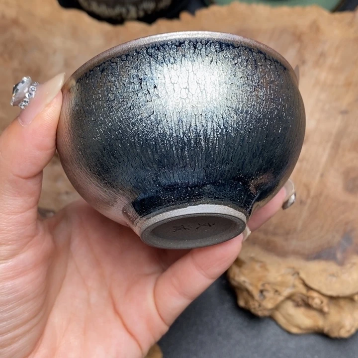 茶盏建窑建盏主人杯85