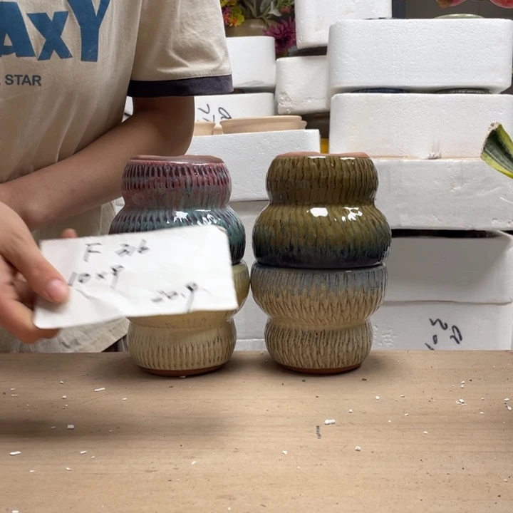 粗陶多肉花盆微瑕316