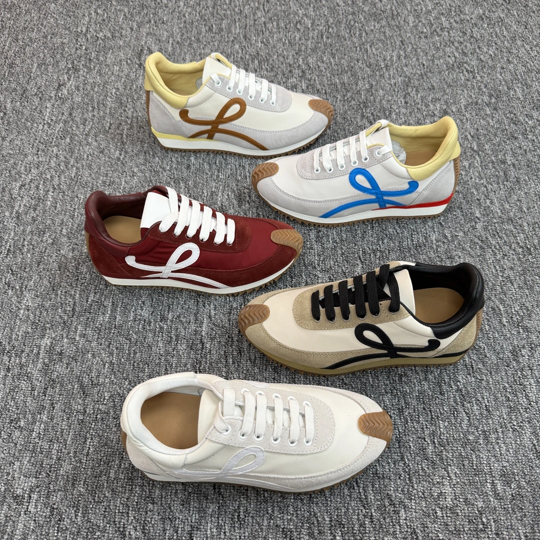 新款老罗阿甘鞋女 厚底运动休闲鞋子真皮外贸女鞋 系带百搭阿甘鞋