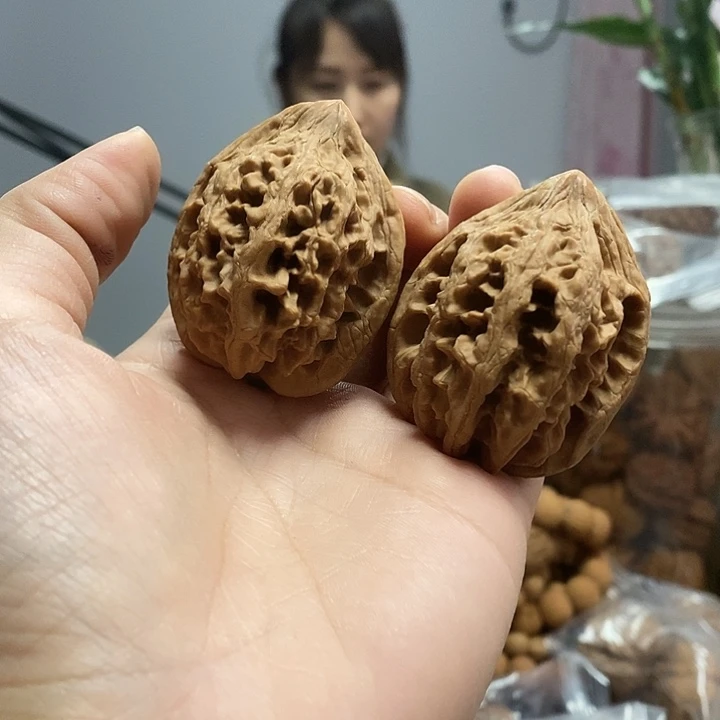 文玩核桃把件41大古石小众