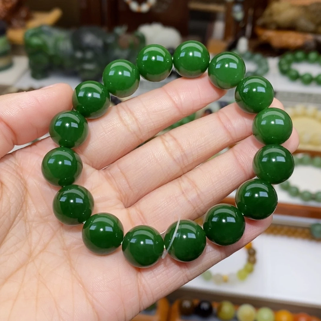 和田玉手串未镶嵌我****存