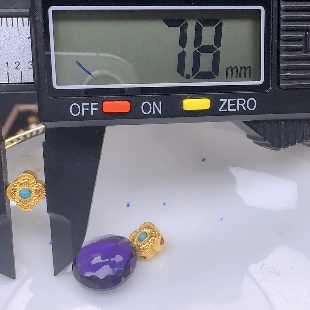 紫晶颈饰银S925镶嵌紫水晶925镶嵌142