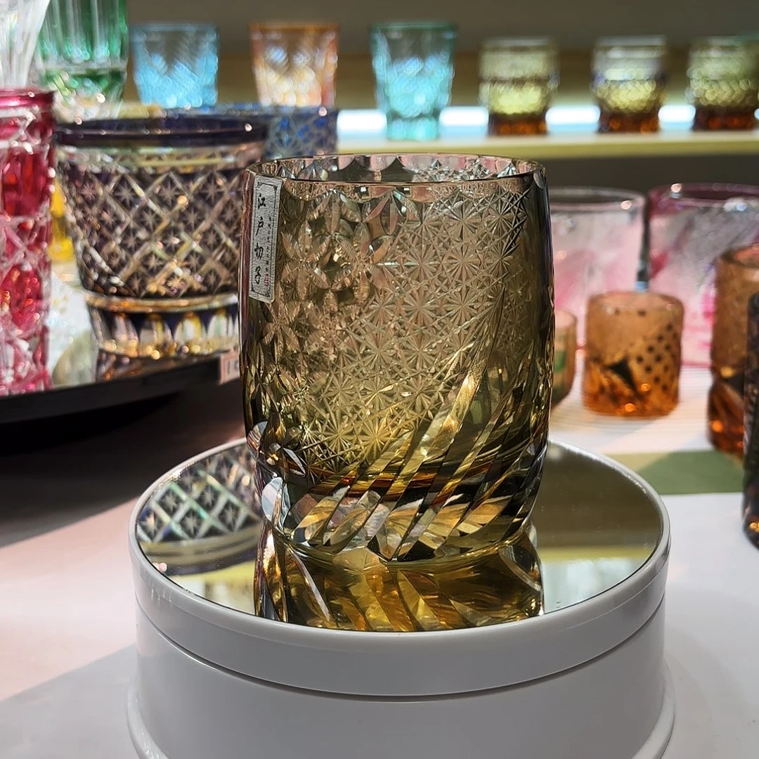 烟***啡水晶玻璃吸管款孤品风花雪月