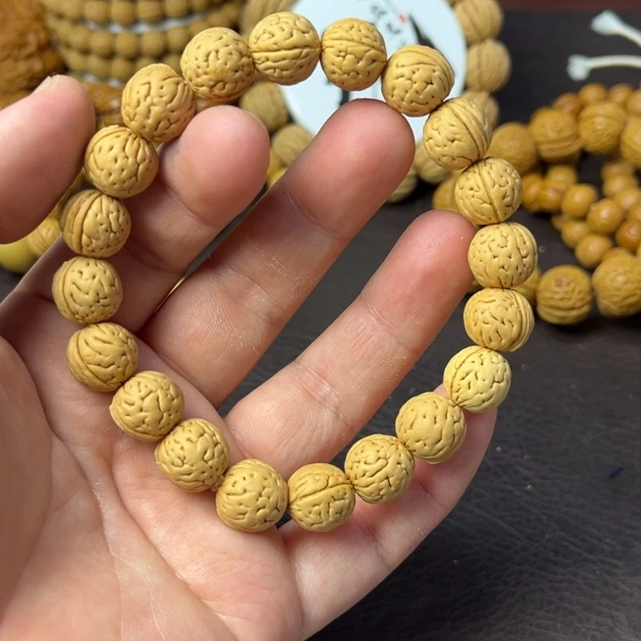 手串桃核13尺寸肌肉金豆