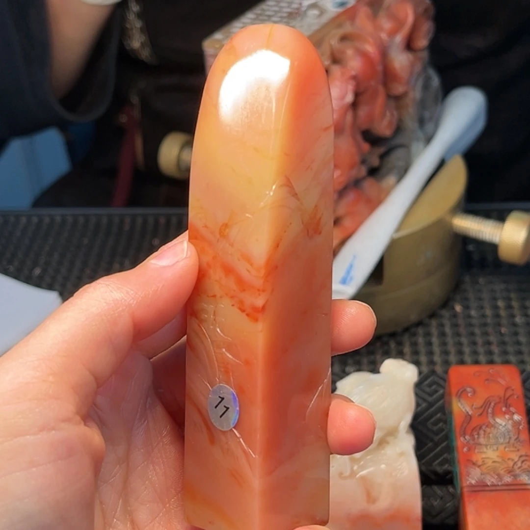寿山石印石这么早的了才发