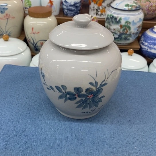 瓷片陶瓷茶叶罐密封罐