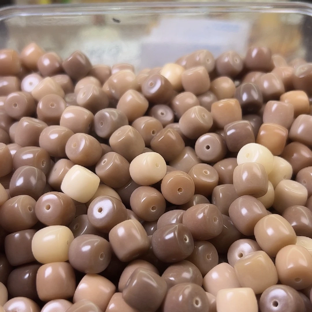 菩提根/象牙果手串卡11干枯直切130颗