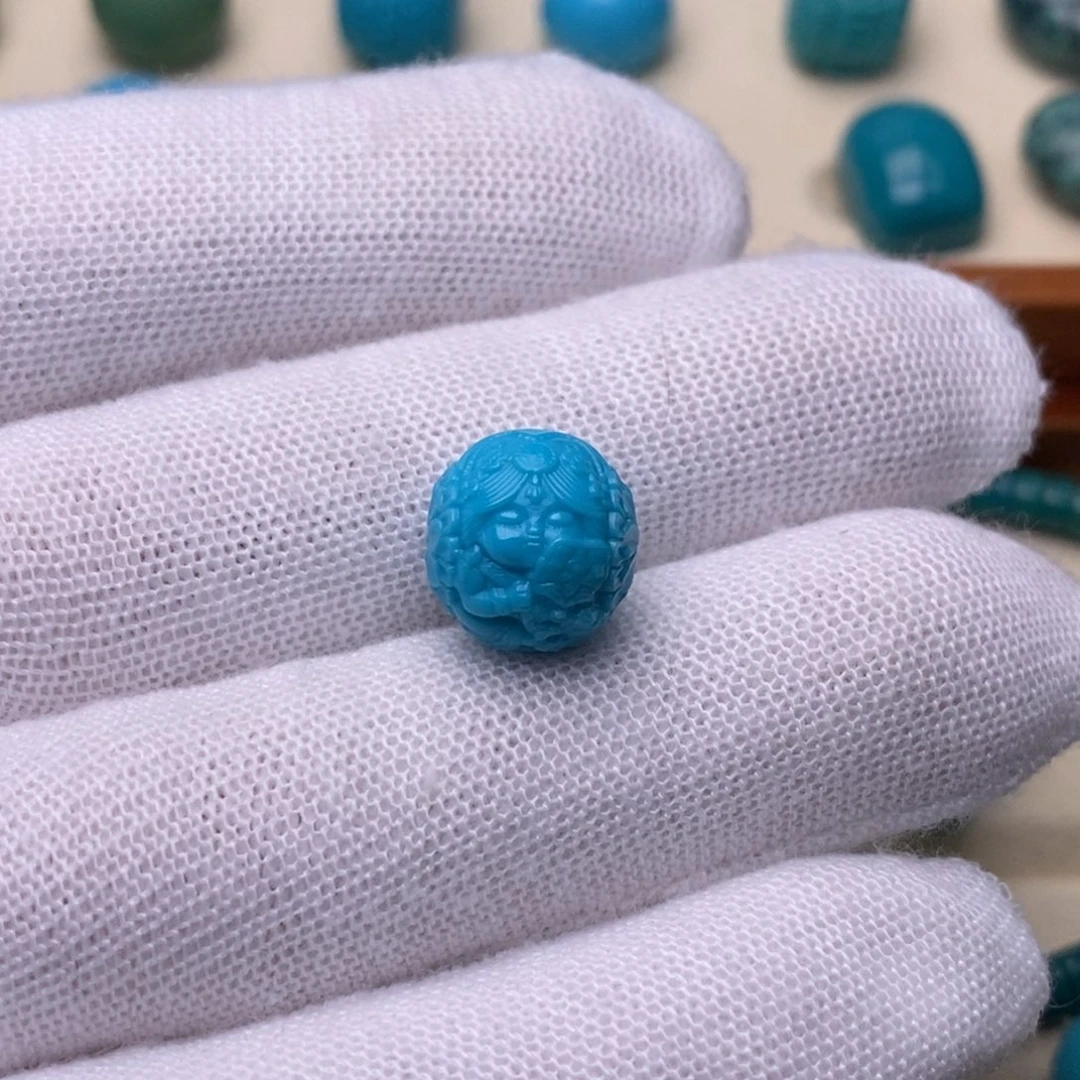 绿松石未镶嵌绿松石扎基11.6