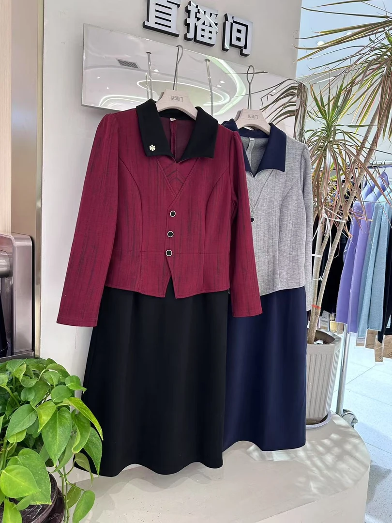 高端时尚气质百搭连衣裙065