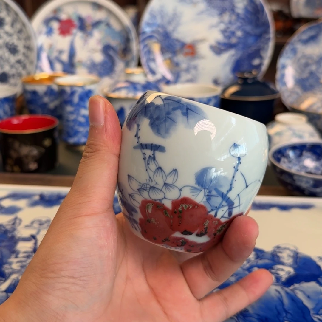 纯手工手绘陶瓷茶具