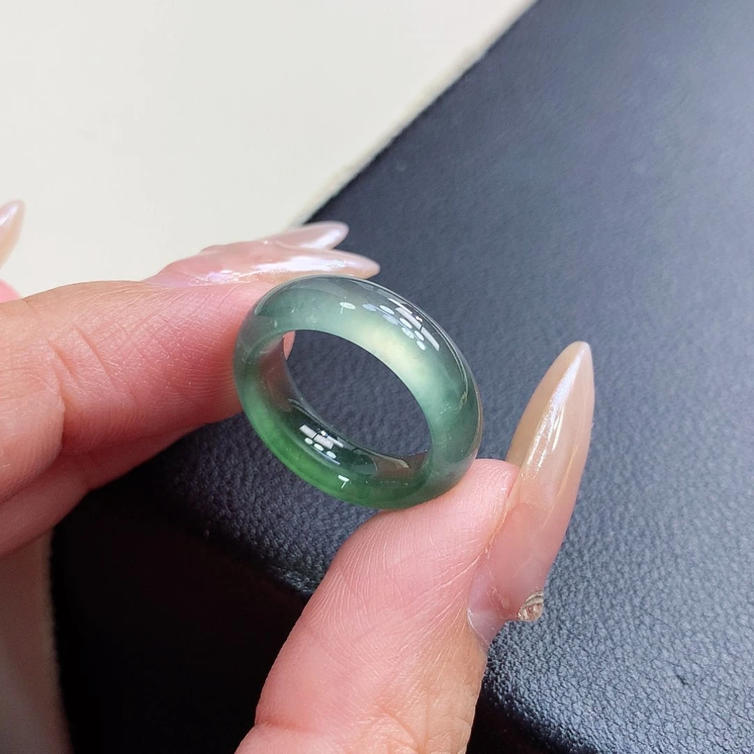 未镶嵌戒指翡翠9号