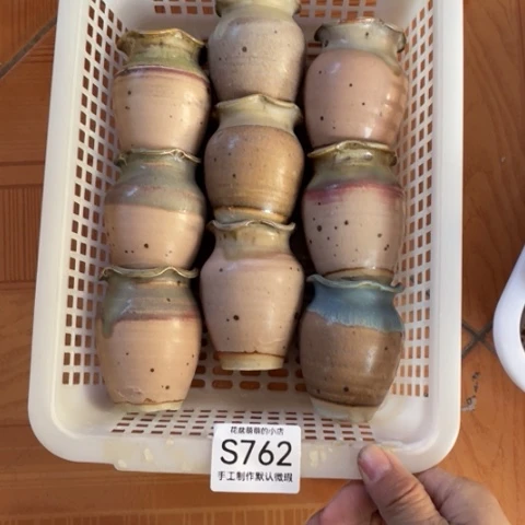 紫砂花盆微瑕762口径3.5左右