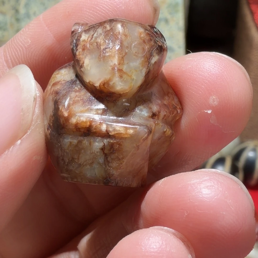 风***事和田玉未镶嵌挂件