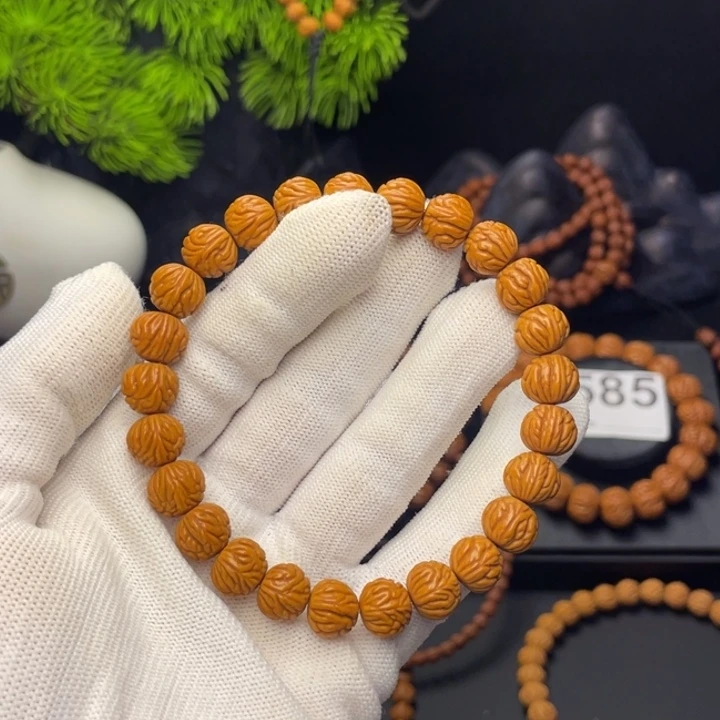 千***客桃核吊坠小金豆1.0