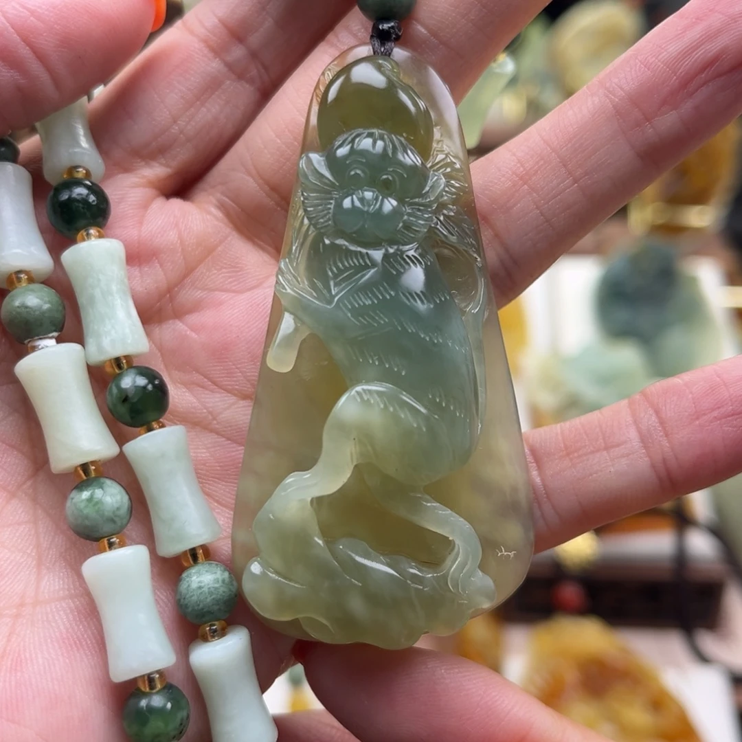 未镶嵌岫玉挂件挂件