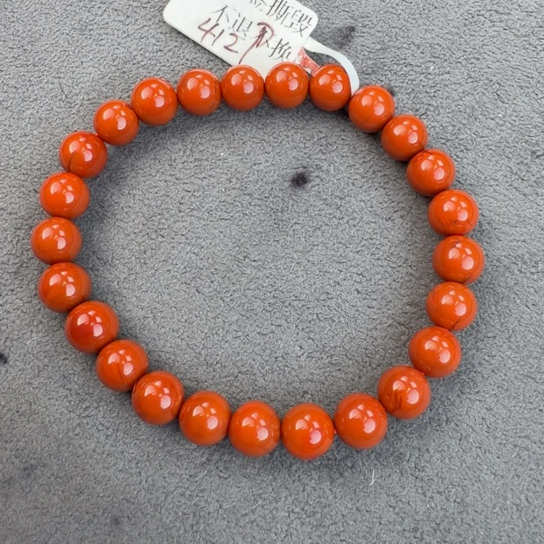 南红玛瑙未镶嵌手链