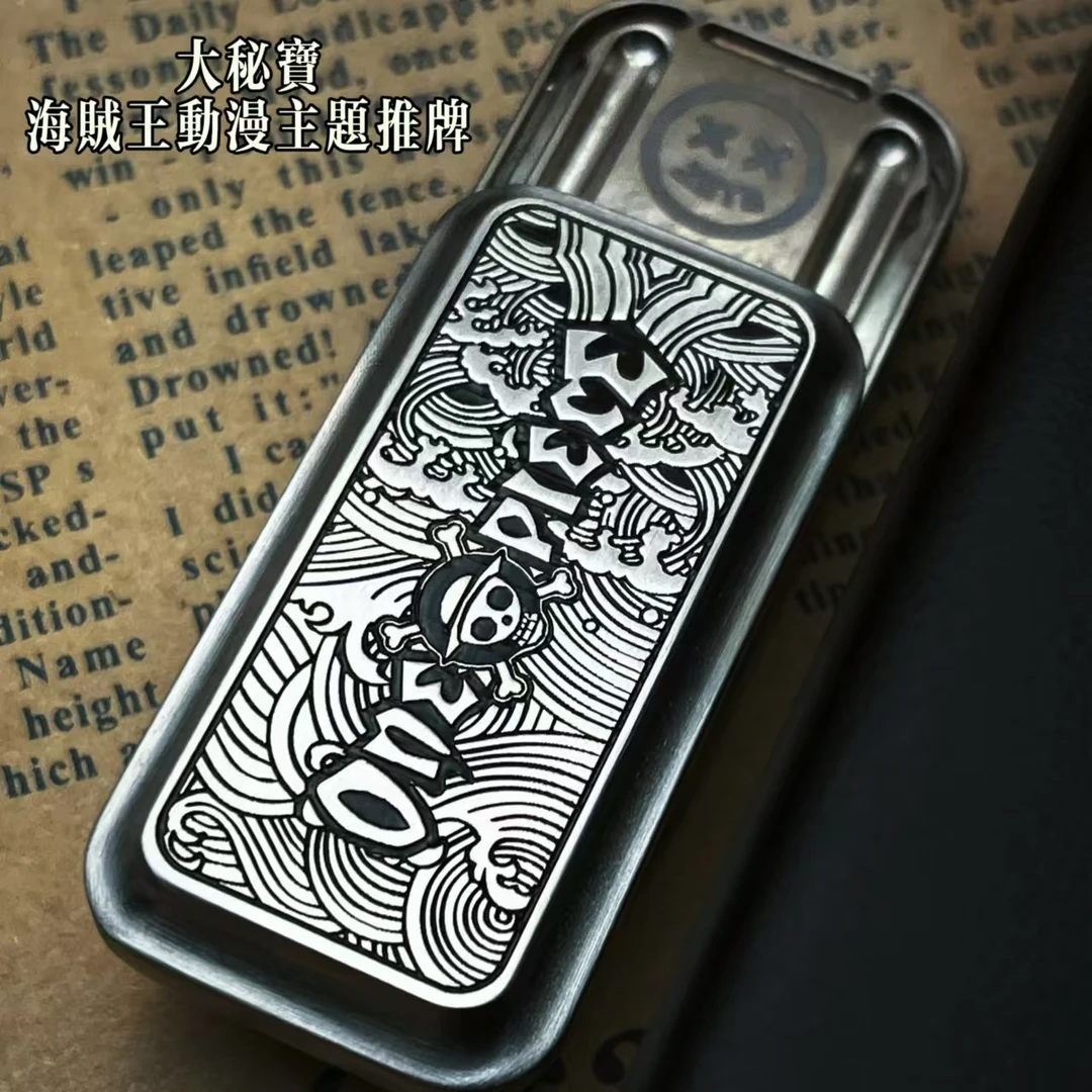 【路飞】音叉三层直推Q弹手感推牌EDC解压减压玩具回音型段落式推牌