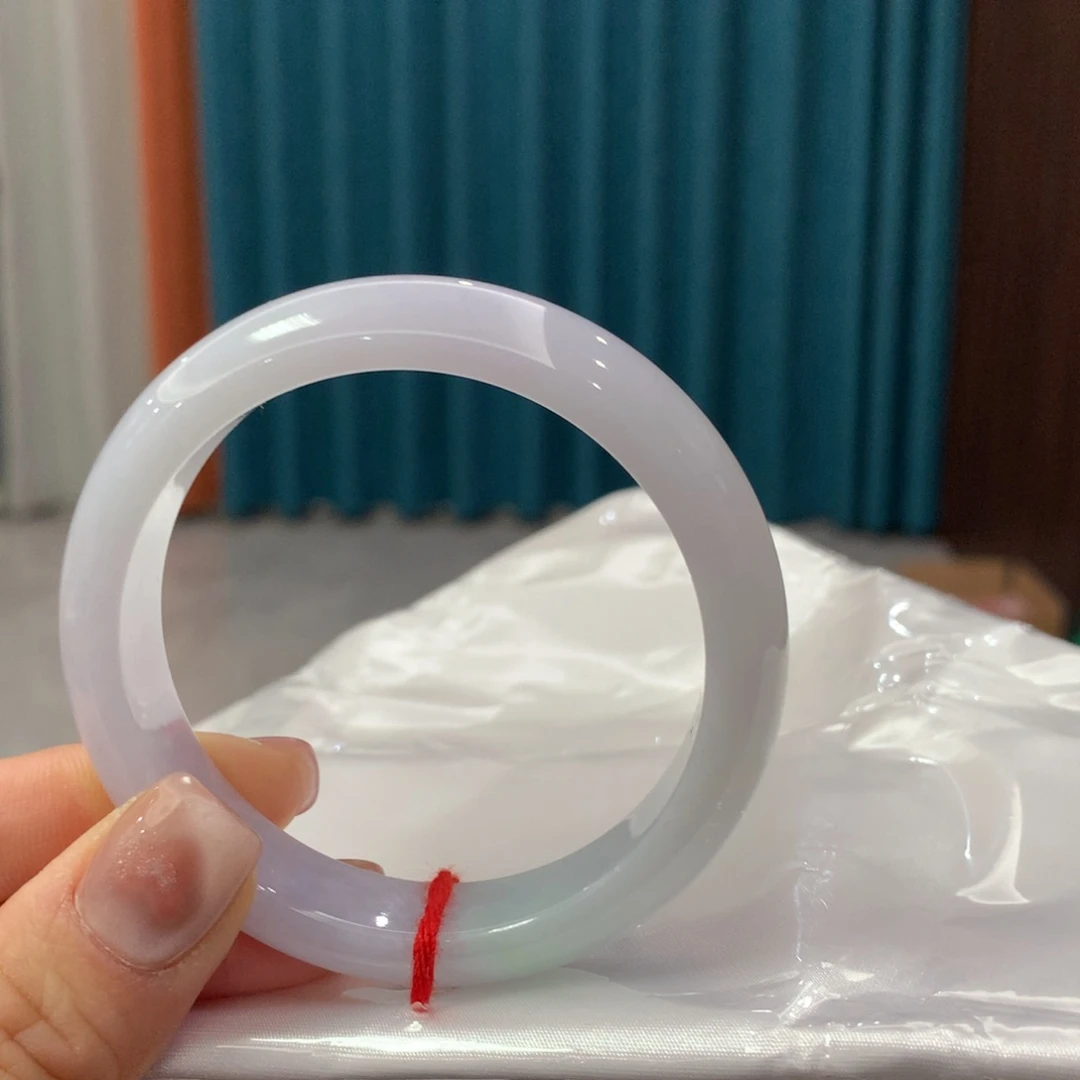 未镶嵌手镯翡翠完美者慎拍 圈口53.6