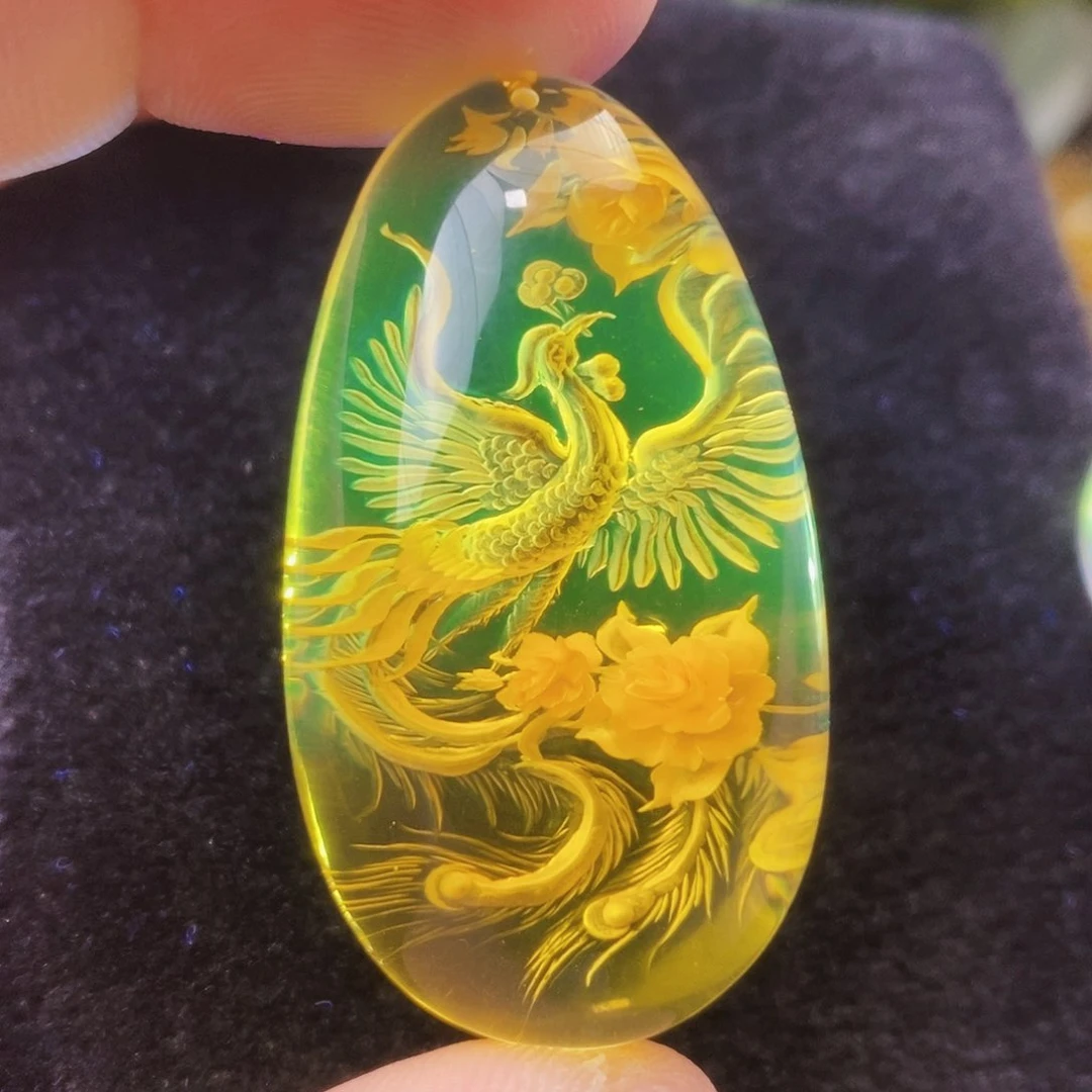 【闪购商品】金珀吊坠(不含链)未镶嵌