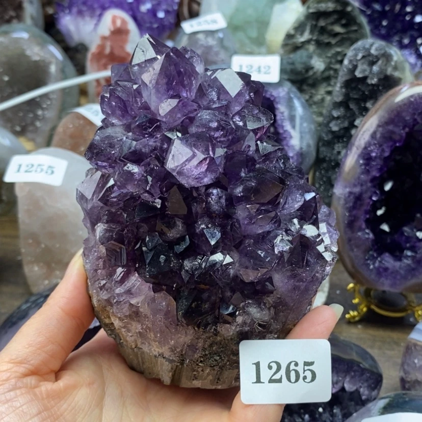 【闪购商品】未镶嵌大型摆件（非配饰）紫晶