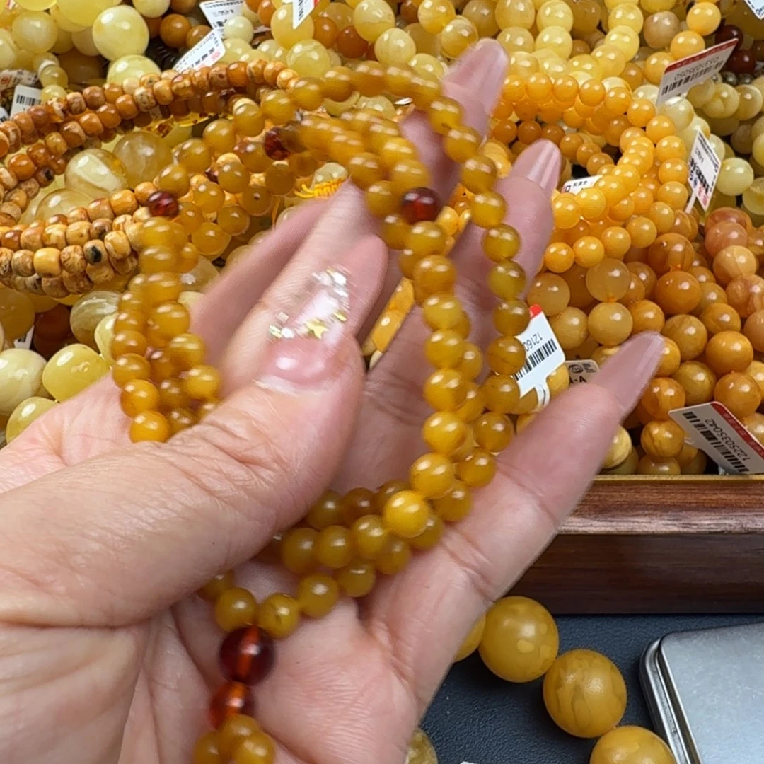 琥珀未镶嵌珠宝奇石